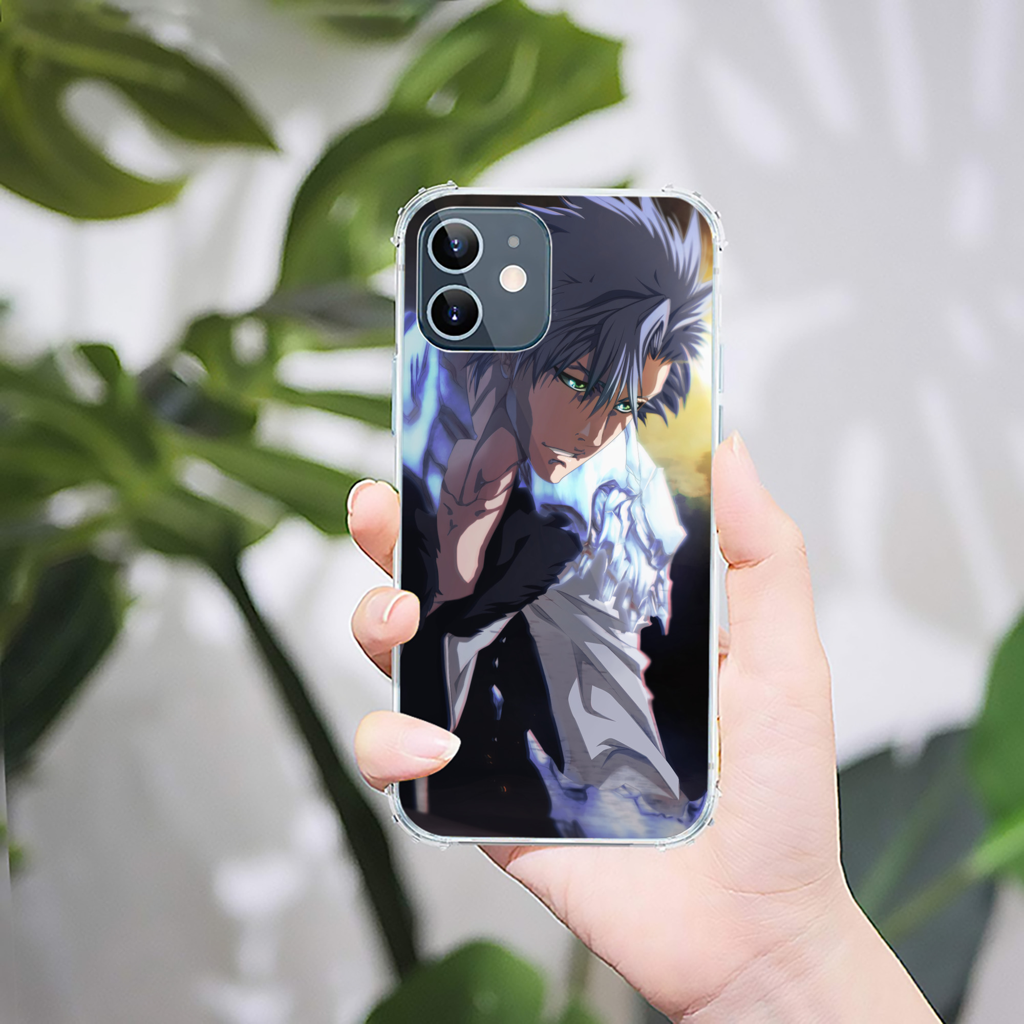 （画像用） ブリーチ BLEACH 【iPhone 12シリーズ対応】透明スマホケース（クリアソフトケース）
